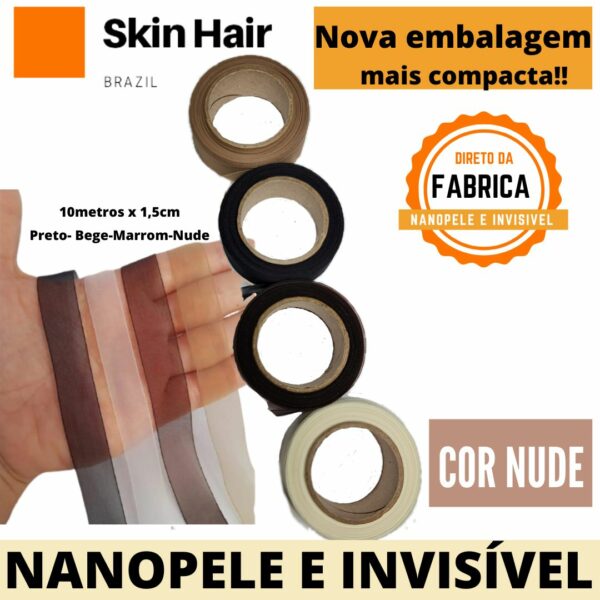 POLIESTER MICROPELE NUDE NANOPELE E INVISÍVEL